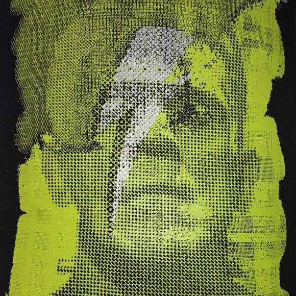 Rag Frog Revival Throw pillow COVER ONLY made from Upcycled T-shirt size 11"x14" - Picture 2 of 4